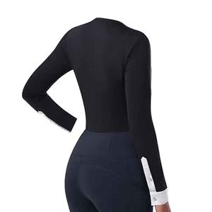Camisa de equitación profesional para mujer, transpirable, que absorbe la humedad, impermeable, cortavientos, capa base para mujer - Product Image 2