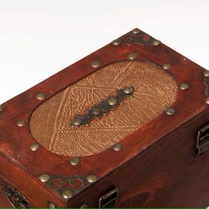 Vintage Handcrafted Sustainable <b>Wooden</b> <b>Jewelry</b> <b>Box</b> Lid Rectangle 1 Layer Hinged European Design Multifunction Classic Style 3-6L - Product Image 4