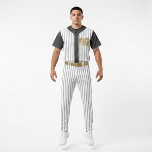 Uniformes de Béisbol Unisex de Alta Calidad, Transpirables, de Secado Rápido, Tallas Grandes, Personalizables con Logotipo, OEM - Product Image 4