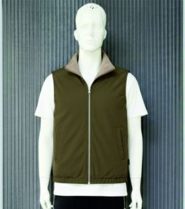 Chaqueta Casual de Hombre con Cuello Alto, Transpirable, Resistente al Viento, con Cierre, de Poliéster, para Otoño, Servicio OEM/ODM - Product Image 2