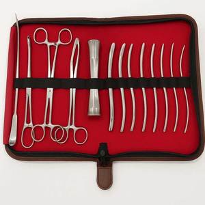 Ensemble d'instruments de précision en acier inoxydable, outils chirurgicaux de qualité professionnelle pour les procédures médicales et cliniques - Product Image 1