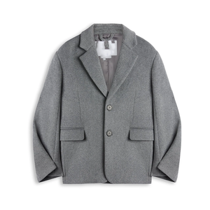 Nouvelle Arrivée Blazer Oversize pour Femme, Élégant, Couleur Unie, Simple Boutonnage, Manches Longues, Idéal pour le Bureau et les Affaires - Product Image 1