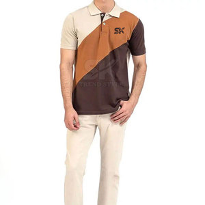 Camiseta polo transpirable, ligera, multicolor y lisa para hombre, precio razonable, hecha en Pakistán, camiseta polo multicolor y lisa para hombre - Product Image 6