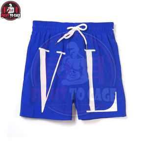 Nouveauté Streetwear Marque Propre Short en Nylon Léger Imperméable Taille Élastique Au-dessus du Genou Coupe Ajustée pour Homme avec Impression de Lettres Audacieuses - Product Image 2