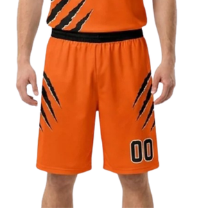 Camiseta de Baloncesto para Hombre, Uniforme de Equipo, Cuello en V, Sin Mangas, Estampado de Rayas, Nombre y Número Personalizados, 100% Poliéster, Secado Rápido - Product Image 5