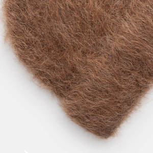 Cozy slouchy mohair beanie with ribbed brim and oversized fit warm unisex winter <b>cap</b> for daily street fashion and outdoor wear - Product Image 6