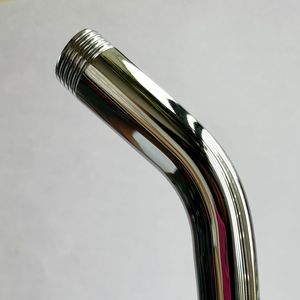 Brazo de ducha tipo lluvia con roscas cónicas NPT de 1/2 pulgada, brazo de extensión de ducha de montaje en pared, accesorio para cuarto de ducha - Product Image 3