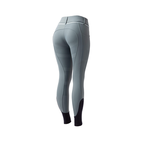 Pantalons d'équitation professionnels de haute qualité pour femmes, en tissu imprimé Spandex/Polyester, respirants et confortables - Product Image 1