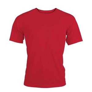 Camisetas Deportivas Lisas de Jersey, de Secado Rápido, Transpirables, de Manga Corta, Cuello Redondo, para Actividades al Aire Libre, para Hombre y Mujer, Corte Regular, 180g, 100% - Product Image 5