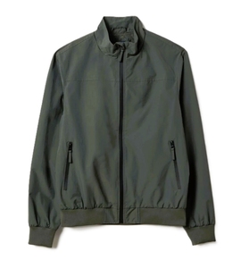 Men's Canvas Bomber Jacket Workwear Style Zipper Closure <b>Turn</b>-down Collar Regular Fit High Quality Winter Men's Wear - Product Image 4