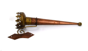 Portavelas Vintage de hierro para oficina y hogar, accesorio decorativo para pared, con diseño de vaso de metal, hecho a mano - Product Image 3