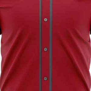 Maillot de baseball personnalisé avec logo, léger, en matériau durable, qualité supérieure, prix abordable - Product Image 3