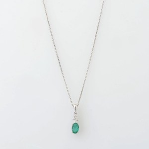 Pendentif émeraude colombienne, émeraude certifiée, pendentif délicat, bijou de naissance, cadeau pour l'être aimé - Product Image 4