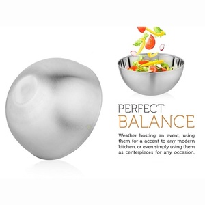 Grand Grossiste – Bol à Salade en Acier Inoxydable Monobloc à Bord Profond, Compatible Lave-Vaisselle, Idéal pour Cuisson, Pâtisserie, Préparation et Stockage Alimentaire - Product Image 5