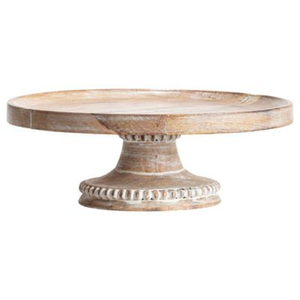High Quality Handcrafted Acacia Wood <b>Cake</b> Stand Luxury Round Pedestal for <b>Wedding</b> & Party Events Supply Eco-Friendly Wooden - Product Image 5