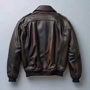 Chaqueta de Piel de Oveja Auténtica, Gruesa, Ecológica, Transpirable, Unisex, Cálida, Fabricada por OEM - Product Image 2
