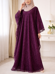 High Quality Breathable Dubai <b>Kaftan</b> for Women Handmade Traditional Islamic Clothing with Floor Length Long Sleeve - Product Image 3