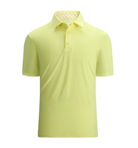 Camisetas de Alta Calidad, Tejido de Punto DryFit de Poliéster/Algodón, Secado Rápido, Manga Corta, Tallas Grandes, Transpirables, Color Sólido, ODM - Product Image 4