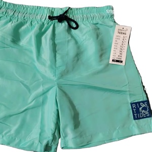 Pantalones Cortos Casuales de Cintura Baja para Niño, Diseño Nuevo, 100% Poliéster, con Bolsillos Elásticos, para 4-10 Años, con Estampado por Sublimación, Ecológicos - Product Image 4
