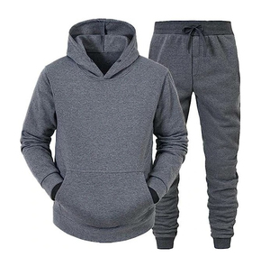 Conjunto Deportivo de Invierno para Hombre con Capucha, Transpirable, de Secado Rápido, para Gimnasio, Running y Entrenamiento - Product Image 1
