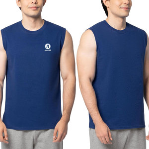 Ropa Casual, Camisetas sin Mangas de Lona para Hombre con Estampado, Prenda de Verano de Alta Calidad, 100% Algodón Transpirable - Product Image 1