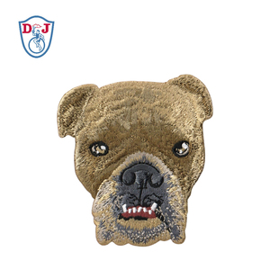 Parche Bordado Termoadhesivo con Diseño de Perro, Parches Bordados Personalizados, Parches Termoadhesivos, Emblemas - Product Image 4