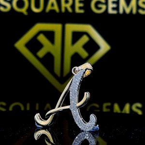 Collier Pendentif Personnalisé en Moissanite Plaqué Or 18K Certifié IGI, Style Hip Hop Diamant, Bijou Charmant pour Homme, Vente en Gros - Product Image 4