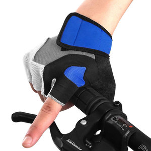 Unisex Half-Finger Cycling Gloves New Design PU Synthetic Leather Silicone Grip Breathable Workout Support Wholesale Sports Gym - Product Image 2
