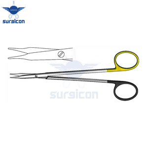 Ciseaux Reynolds 11 cm / 4-1/4 pouces, lame droite et coudée, lame dentelée, ciseaux chirurgicaux Super Cut TC pour une coupe de précision - Product Image 5