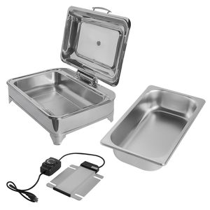 Scaldavivande Elettrico 24 Ore (9L/9.5QT) con Controllo Automatico della Temperatura e Coperchio in Vetro - 400W 110V - Product Image 2
