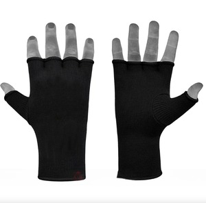 Guantes interiores elásticos de medio dedo para boxeo, MMA, gimnasio, protección de nudillos, vendas para manos, soporte de muñeca de spandex, unisex - Product Image 2