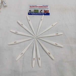 High quality Buffalo bone Needle Embroidery Needle for <b>Wool</b> Sewing Accessory for Tufting & Sewing Stitching Weaving <b>Craft</b> - Product Image 1