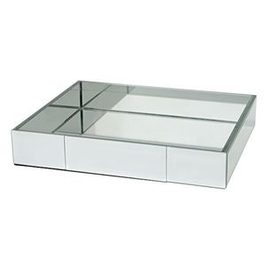 Bandejas decorativas elegantes hechas a mano para servir, platos rectangulares con efecto espejo de nuevo estilo para decoración del hogar y de la mesa. - Product Image 1
