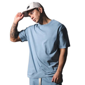 T-shirt de sport pour homme, coupe ample, manches courtes, extensible, respirant, pour l'entraînement et la performance sportive - Product Image 5