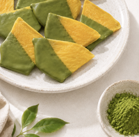 Tranches de mangue séchée enrobées de chocolat véritable au matcha fruité gourmet, directement de l'usine