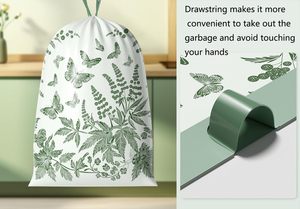 ถุงขยะแบบมีเชือกผูก ไม่ขาดง่าย กลิ่นบอระเพ็ด สำหรับห้องน้ำ ห้องครัว ห้องสุขา บ้าน สำนักงาน และห้องนอน - Product Image 3