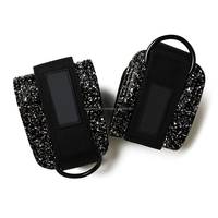 Sangles de cheville en néoprène et nylon durables pour haltérophilie avec protection complète, couleur et logo personnalisables pour utilisation sur machine à câble