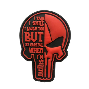 Patch PVC 3D personnalisé Punisher, étiquette logo 3D, patch en caoutchouc souple avec fixation auto-agrippante, patchs tactiques de moral personnalisés - Product Image 6