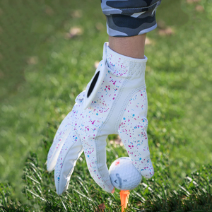 Gant de golf en peau de mouton Elite, véritable cuir Cabretta, confort optimal, tenue durable, performance professionnelle, gants de golf blancs - Product Image 3