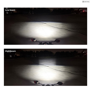 ไฟตัดหมอกหน้า LED AJ LIGHT DESIGN แบบสองสี ไฟสูง/ต่ำ 56W/86W ชุดติดตั้งแบบ 2 เลนส์ - Product Image 2