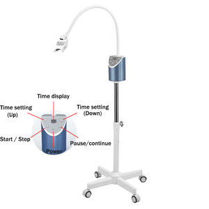 Lampe de blanchiment dentaire portable au meilleur prix avec télécommande, lumière froide bleue, lampe de blanchiment des dents, accélérateur de blanchiment - Product Image 2