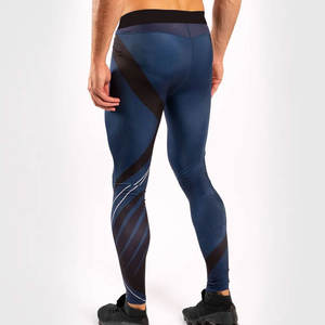 Créez vos propres pantalons de compression pour hommes en tissu Spandex/Polyester, vêtements de sport, nouveau design. - Product Image 3