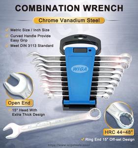 [WIGA] Juego de Llaves Europeas de Doble Extremo, Cromo Vanadio, Métricas, para Herramientas de Garaje - Product Image 5