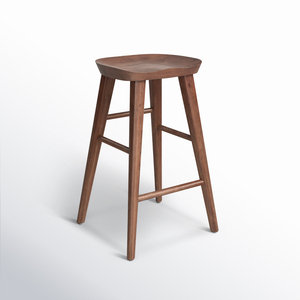 Cheap Solid Wood Counter <b>Stool</b> | High Quality Vietnam Bar <b>Stool</b> - Product Image 1