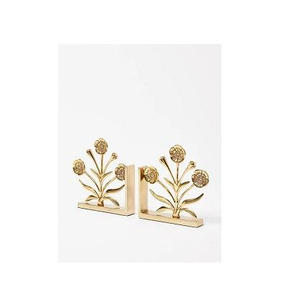 Sujetalibros de Metal de Diseño Antiguo en Oferta, con Detalles Intrincados, Perfectos para Agregar un Toque Vintage a Cualquier Estantería - Product Image 1