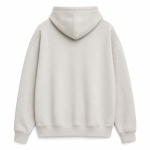 Sudadera con Capucha para Hombre, Color Gris Claro, Corte Regular, Algodón, Informal, para Otoño, con Logotipo en la Manga Izquierda - Product Image 6