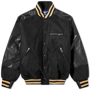 Custom Men Wool Blend Leather Sleeve Varsity <b>Jacket</b> Wholesale <b>Vintage</b> Unisex Letterman Baseball <b>Bomber</b> <b>Jacket</b> - Product Image 1