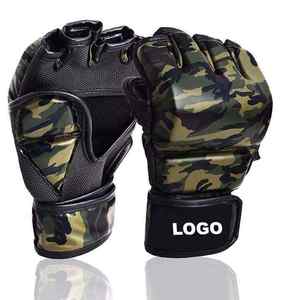 Guantes de Boxeo y MMA con Logotipo Personalizado, Color Sólido, Cuero, para Artes Marciales, Entrenamiento y Combate, Disponibles en Todas las Tallas, Duraderos - Product Image 4