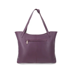 Bolso de Hombro de Cuero Vacuno Genuino con Dos Cierres, Personalizado OEM, a la Moda 2026, para Mujer, Elegante y Moderno - Product Image 2