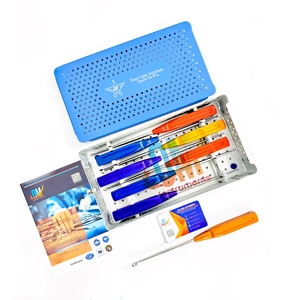 ชุดเครื่องมือผ่าตัดกระดูกแบบโวล์คแมน ด้ามจับสีทอง 8 ชิ้น พร้อมกล่องฆ่าเชื้อ คู่มือการใช้งาน เครื่องมือผ่าตัดกระดูกคอและกระดูกสันหลัง OMI - Product Image 4